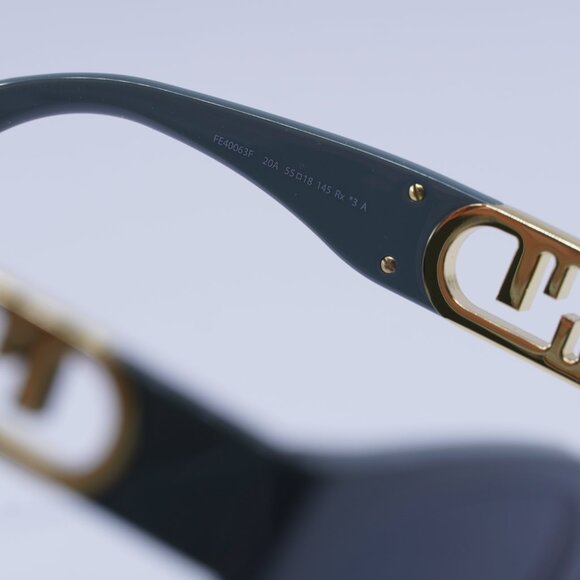 ?️ New Fendi FE40063F 20A Sunglasses - Grey Frame, Grey Lenses main image 10